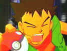 Brock is going to throw out his Pokmon